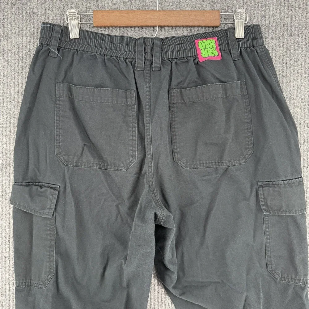 Empyre Relax cargo jogger pants men's Large black cotton utility skate 32x29